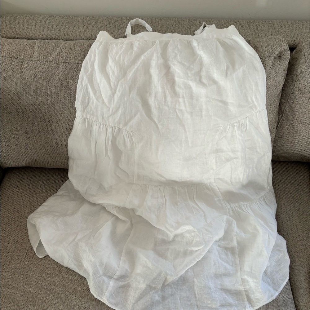 Quince European Linen Trapeze Dress